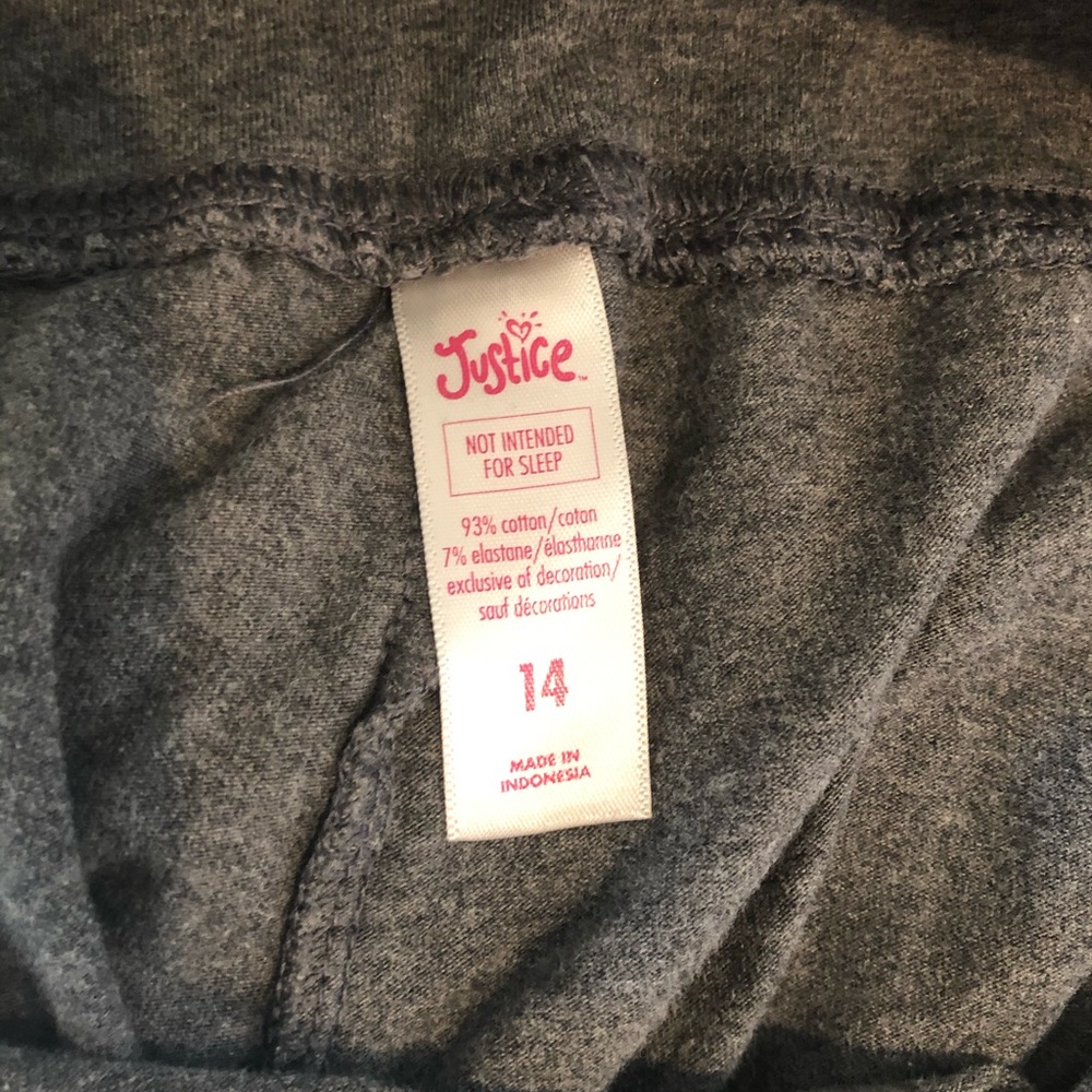 Girls justice leggings
